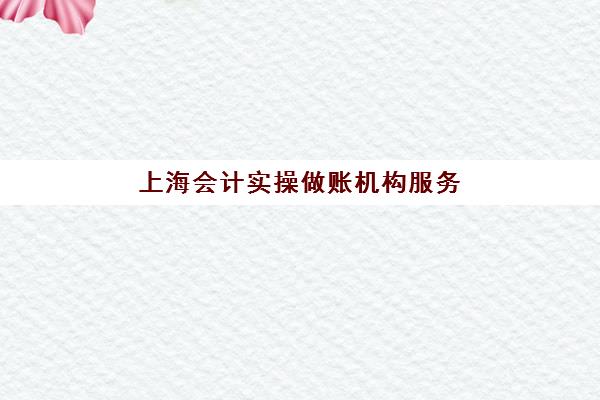 上海会计实操做账机构服务透明度报告如何获取？2025年最新权威透明度评测、各机构对比与科学选择全攻略