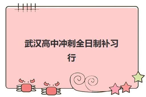 武汉高中冲刺全日制补习行业年度头部机构公示怎么看？2025年权威榜单深度解读与科学择校指南