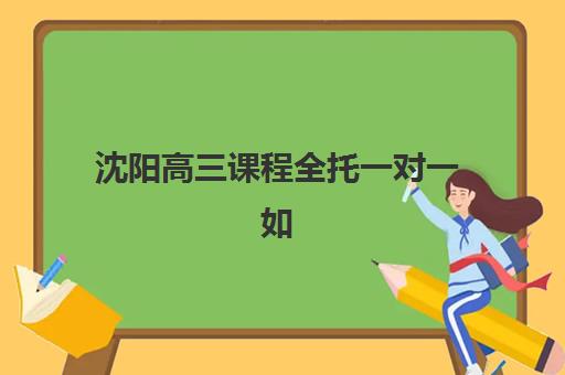 沈阳高三课程全托一对一如何选？2025年垂直领域TOP10机构深度解析与择校避坑指南