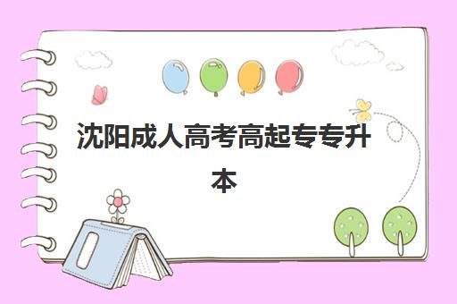 沈阳成人高考高起专专升本怎么选？公办院校与民办服务机构全方位对比指南